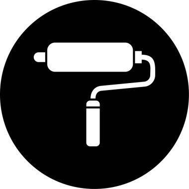 Boya silindiri. Basit resimleme