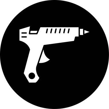 Bir bıçak simgesinin vektör illüstrasyonu