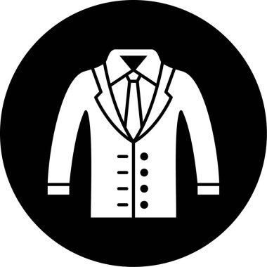 İş adamı. Web simgesi basit illüstrasyon