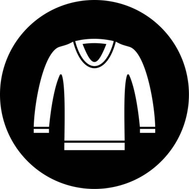 giysi simgesi vektör illüstrasyonu