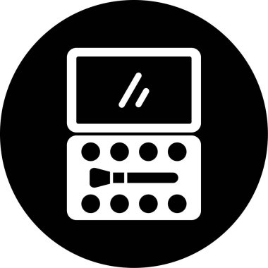 Seo simgesinin vektör illüstrasyonu