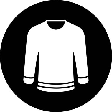 Kıyafetler. Web simgesi basit illüstrasyon