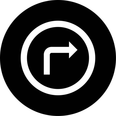 ok simgesinin vektör illüstrasyonu