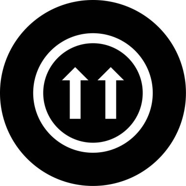 ok simgesinin vektör illüstrasyonu