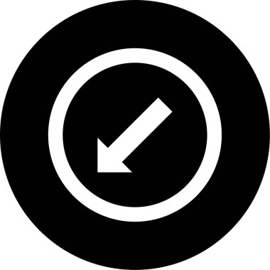 ok simgesinin vektör illüstrasyonu