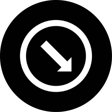 ok simgesinin vektör illüstrasyonu