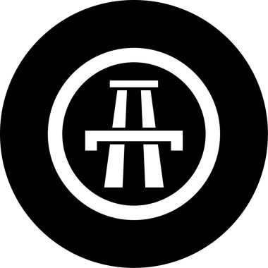 Bir b simgesinin vektör illüstrasyonu