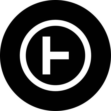 Bir b simgesinin vektör illüstrasyonu