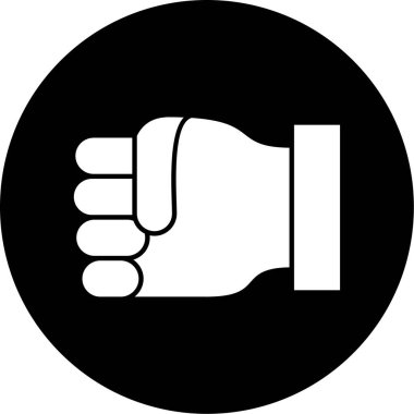 Akıllı telefonu tutan bir elin vektör çizimi