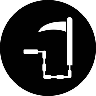 Bir insan simgesinin vektör illüstrasyonu