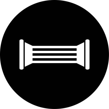 Modern b 'nin vektör illüstrasyonu eksik simgesi