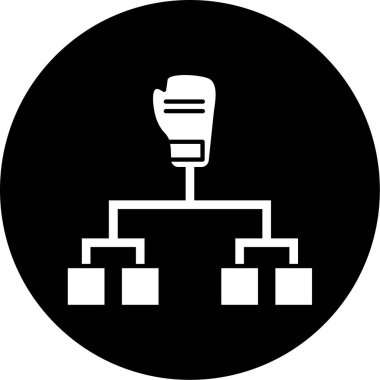 seo modern simgesinin vektör illüstrasyonu