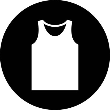 t-shirt vektör simgesi