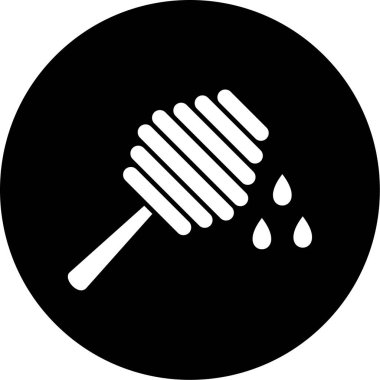 bal simgesinin vektör illüstrasyonu