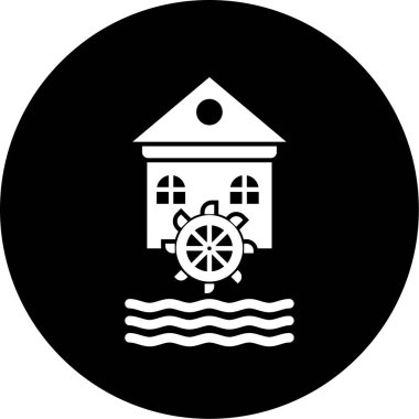 ev simgesi vektör illüstrasyonu