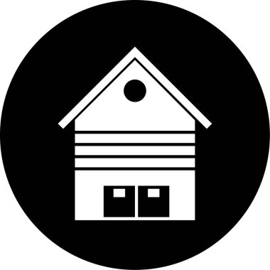 ev simgesi vektör illüstrasyonu