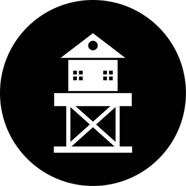 ev simgesi vektör illüstrasyonu