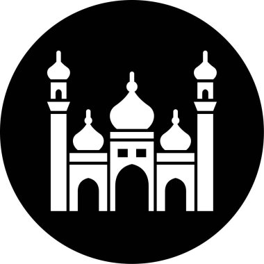 Cami simgesi, vektör resimleme