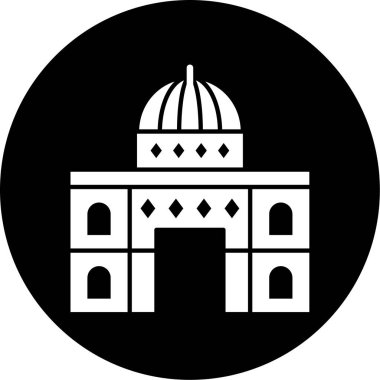 Yapı simgesinin vektör illüstrasyonu