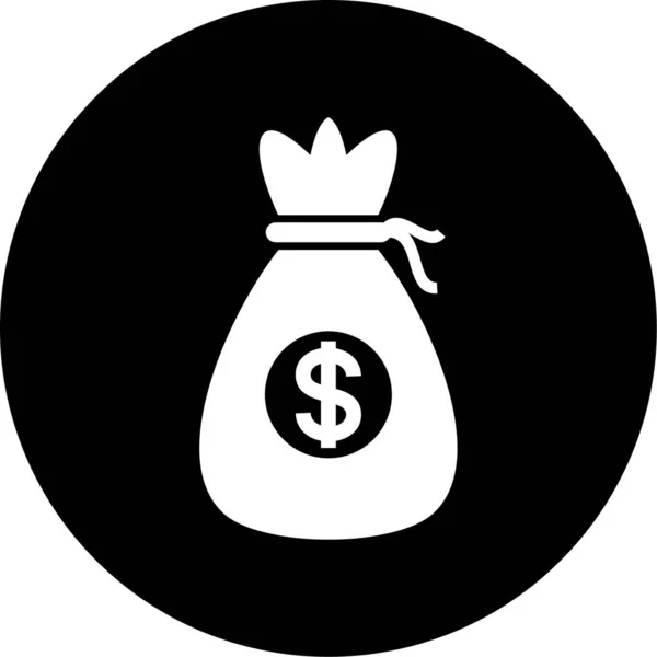 Illustration Vectorielle Dollar Ico — Image vectorielle