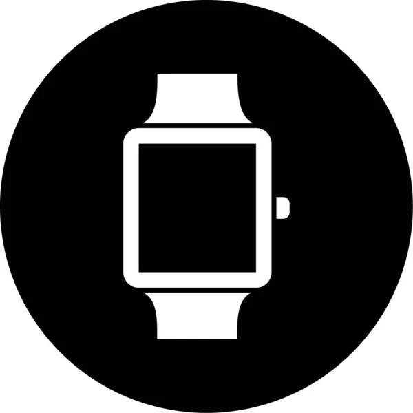 Ilustración Vectorial Del Icono Del Reloj Inteligente — Vector de stock