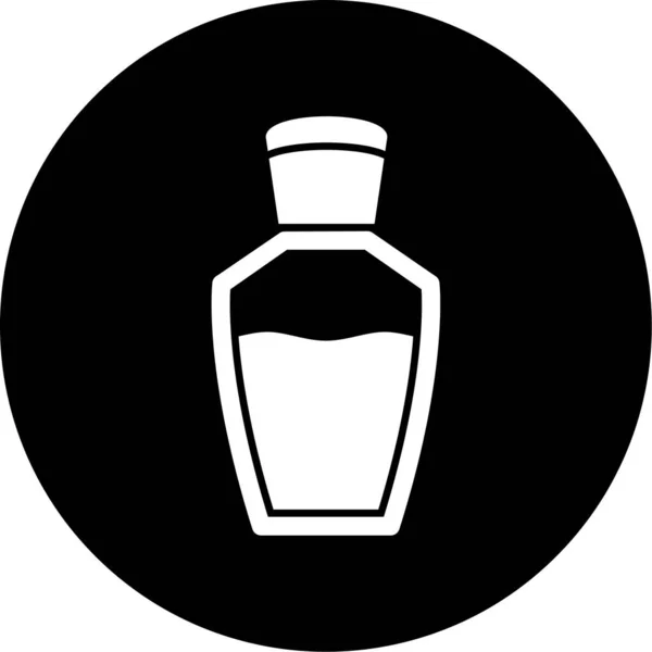 Vector Illustration Bottle Icon — Stock Vector