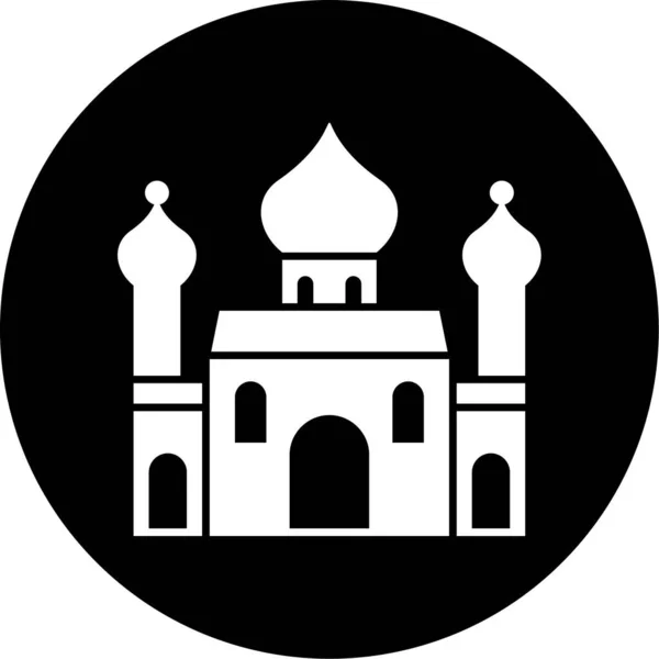 モスクのアイコンベクトルイラスト — ストックベクタ