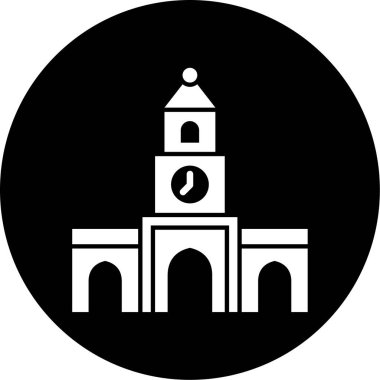 Yapı simgesinin vektör illüstrasyonu