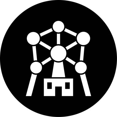 Yapı simgesinin vektör illüstrasyonu