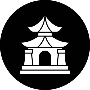 Yapı simgesinin vektör illüstrasyonu