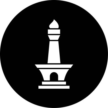 Yapı simgesinin vektör illüstrasyonu