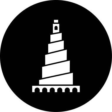 Yapı simgesinin vektör illüstrasyonu