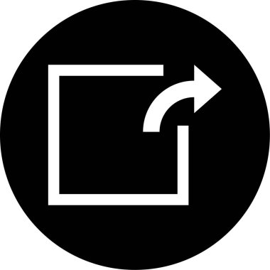 ok modern simgesinin vektör illüstrasyonu 