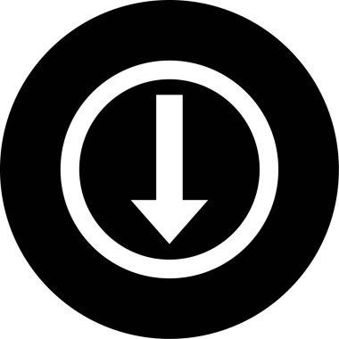 ok modern simgesinin vektör illüstrasyonu 