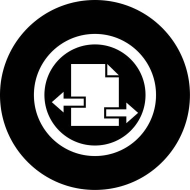 ok simgesinin vektör illüstrasyonu