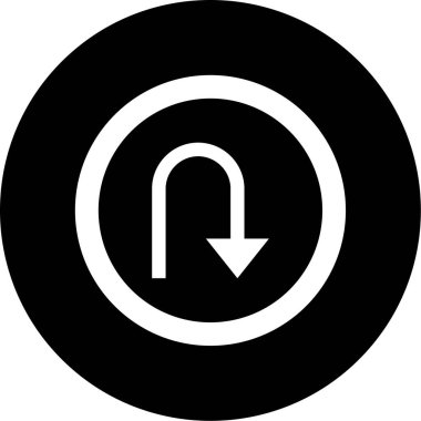 ok modern simgesinin vektör illüstrasyonu 