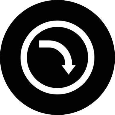 ok simgesinin vektör illüstrasyonu