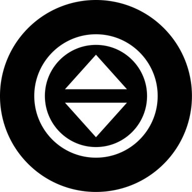 w düğmesi simgesinin vektör illüstrasyonu