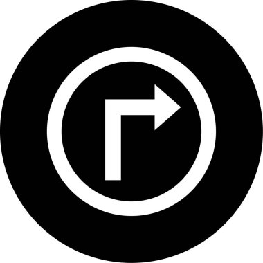 ok modern simgesinin vektör illüstrasyonu