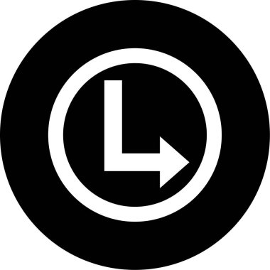 ok modern simgesinin vektör illüstrasyonu