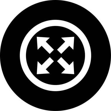 Okların vektör illüstrasyonu modern simge