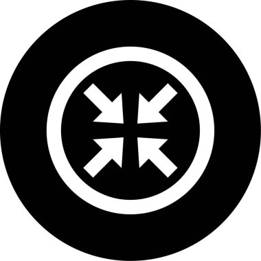 Okların vektör illüstrasyonu modern simge