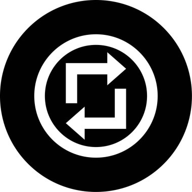 Okların vektör illüstrasyonu modern simge