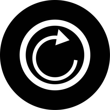 ok modern simgesinin vektör illüstrasyonu