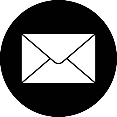 E- posta simgesi vektör illüstrasyonu