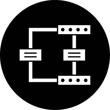 seo modern simgesinin vektör illüstrasyonu