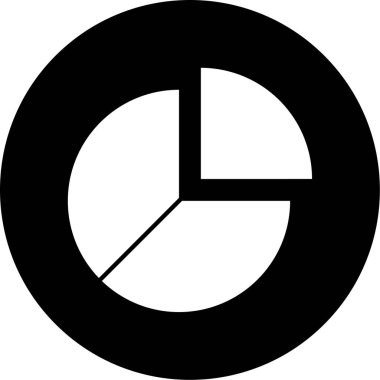 Pasta çizelgesi. Web simgesi