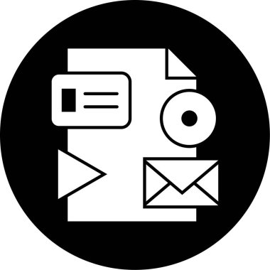 Seo simgesinin vektör illüstrasyonu