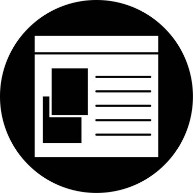 modern simge vektör illüstrasyonu