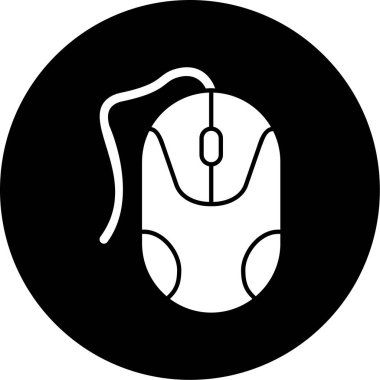 Fare. Web simgesi basit illüstrasyon